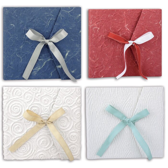 ZEP Álbum de fotos de diseño Letizia 23x23 cm 28 páginas blancas