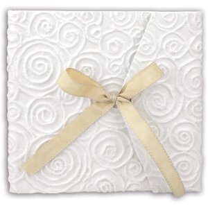 ZEP Álbum de fotos de diseño Letizia 23x23 cm 28 páginas blancas