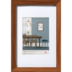 Marco de madera Walther Fiorito Roble Oscuro 24x30 cm con...