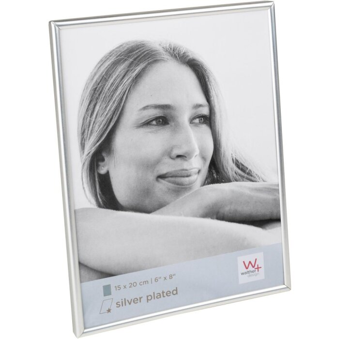 Marco de fotos Chloe 15x20 cm plata mate