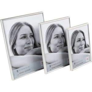 Marco de fotos Chloe 15x20 cm plata mate