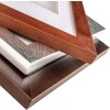 Bonito marco de madera 13x18 cm plata