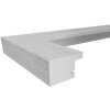 Bonito marco de madera 13x18 cm plata
