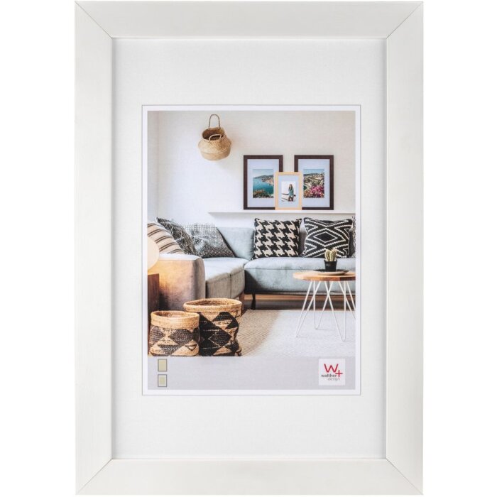 Bonito marco de madera 20x30 cm blanco