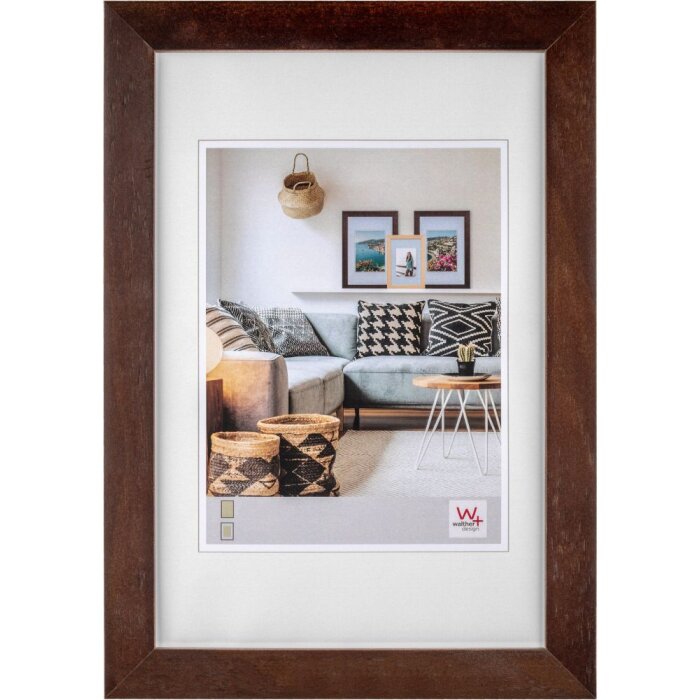 Bonito marco de madera 50x70 cm meranti