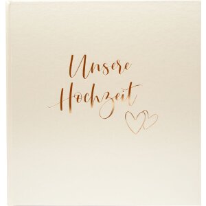 Goldbuch Álbum de boda Heartbeat 30x31 cm 60...