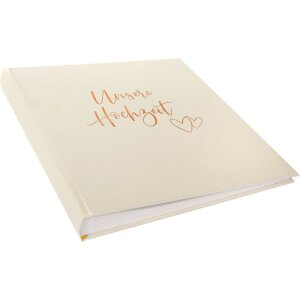 Goldbuch Álbum de boda Heartbeat 30x31 cm 60...