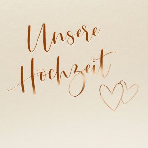 Goldbuch Álbum de boda Heartbeat 30x31 cm 60 páginas blancas