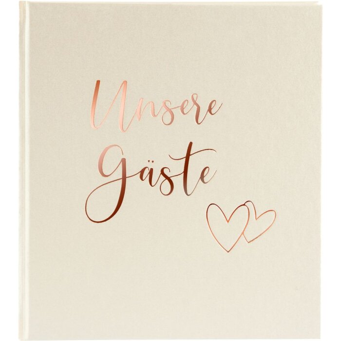Libro de visitas Heartbeat 23x25 cm