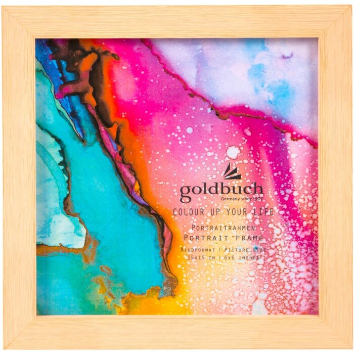 Marco de fotos Colour up your life 15x15 cm naranja