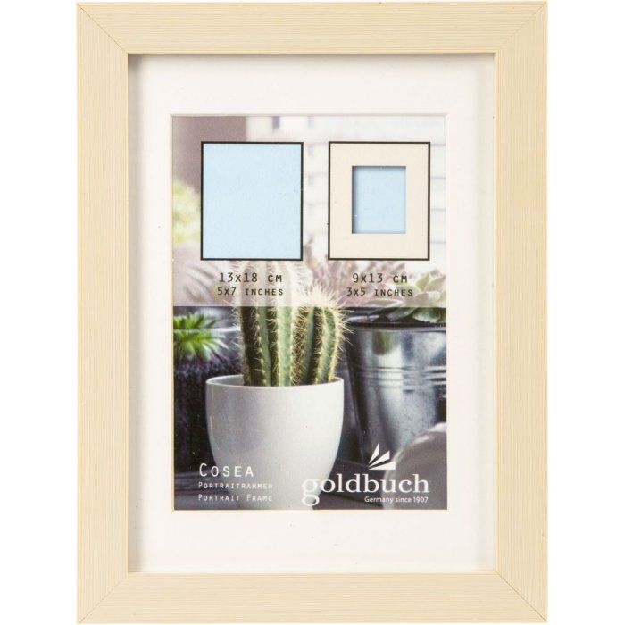 Marco de fotos Cosea 13x18 cm beige