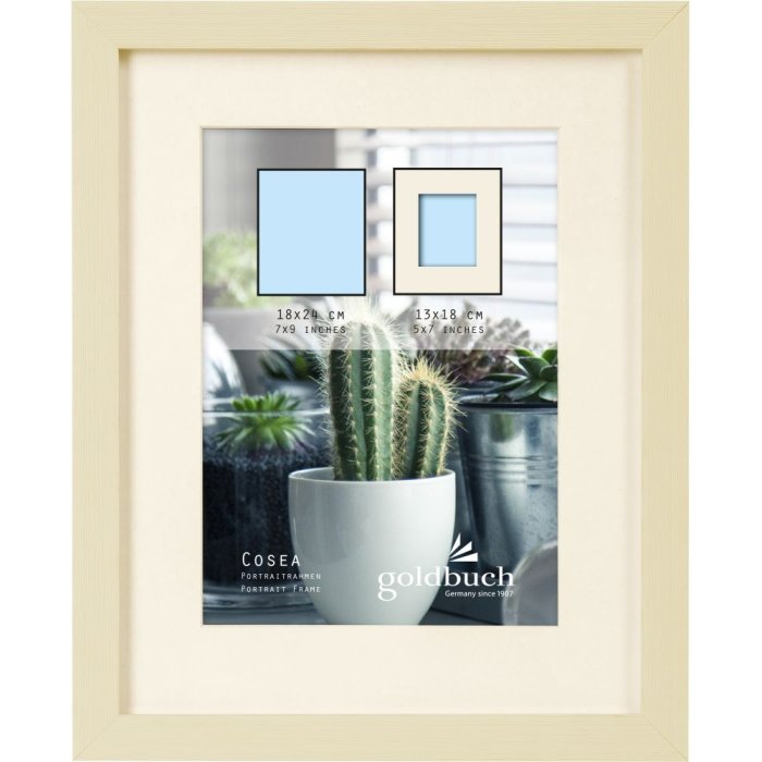 Marco de fotos Cosea 18x24 cm beige
