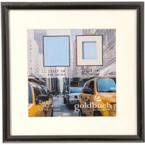 Goldbuch Marco de plástico Puro gris 15x15 cm con...