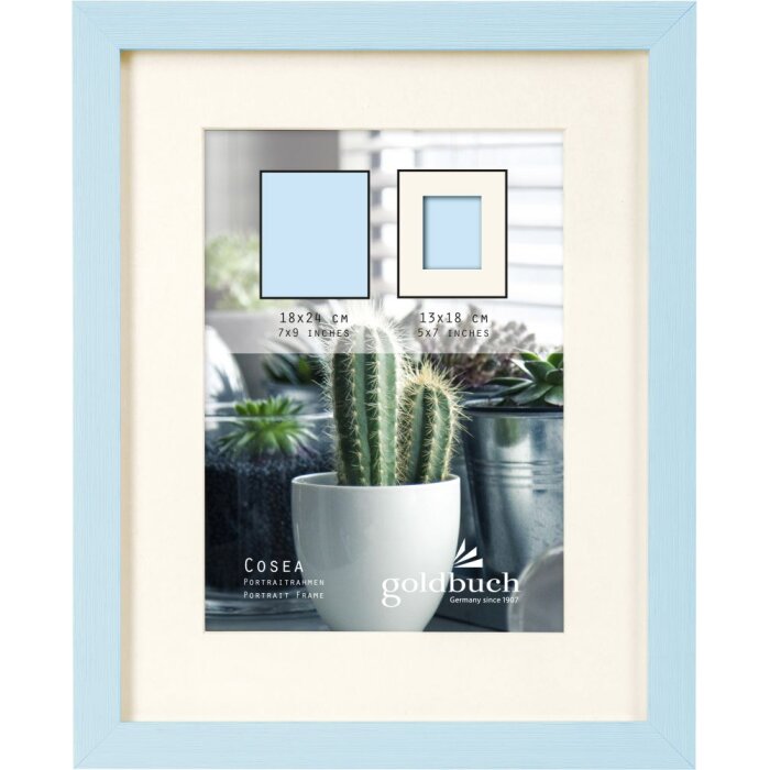 Marco de fotos Cosea 18x24 cm azul
