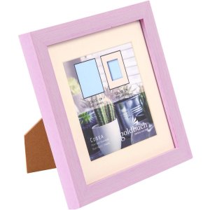 Marco de fotos Cosea 15x15 cm morado