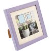Marco de fotos Cosea 15x15 cm morado oscuro