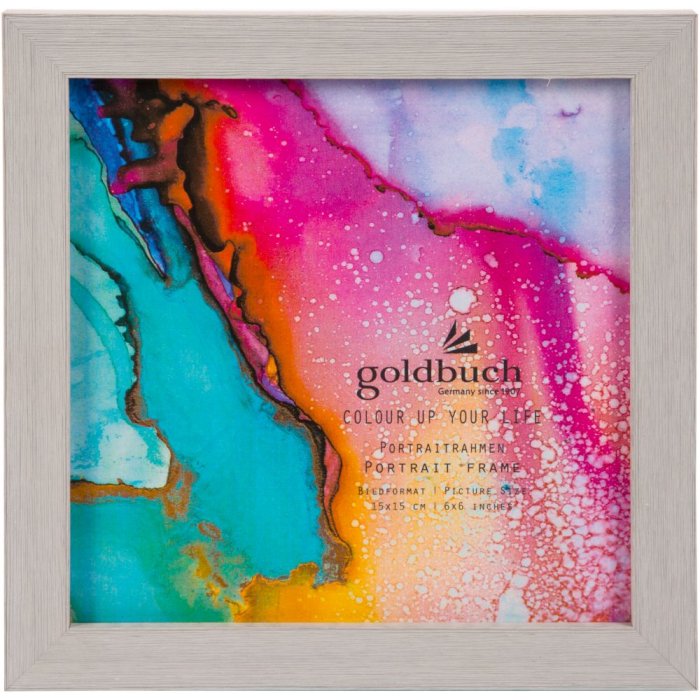 Marco de fotos Colour up your life 15x15 cm gris claro