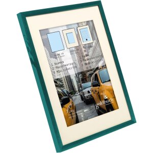 Goldbuch Marco de plástico Puro 30x40 cm gasolina con Passepartout 20x30 cm