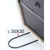 S40JB2 Marco de madera dorado con tonos verdes y rojo oscuro