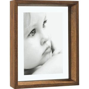 Marco de madera maciza Mascagni A756 3 colores 10x15 13x18 15x20 20x30 cm de pie