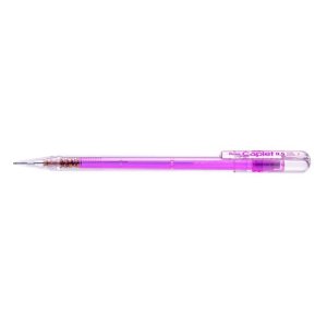 Portaminas Pentel CAPLET rosa transparente 0.5mm