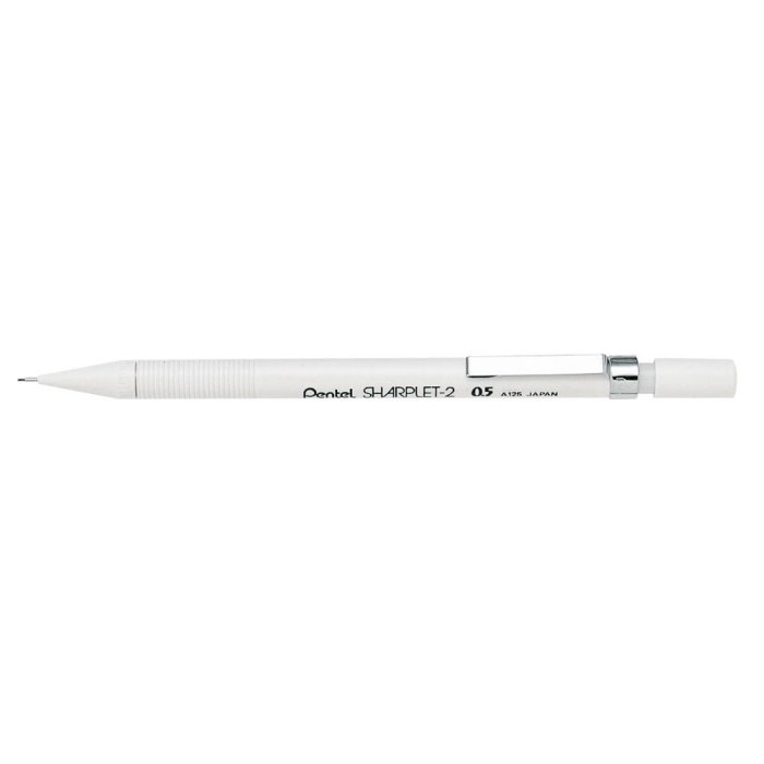 Portaminas Pentel SHARPLET 0,5 mm blanco