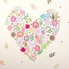 Goldbuch álbum de boda Flores en el corazón 30x31 cm 60 páginas blancas