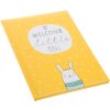 Goldbuch Diario del bebé Bienvenido pequeño amarillo 21x28 cm 44 páginas ilustradas