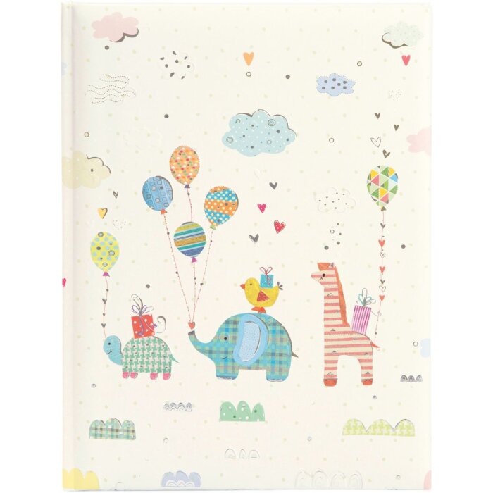 Goldbook Diario del bebé Animal Parade 21x28 cm 44 páginas ilustradas