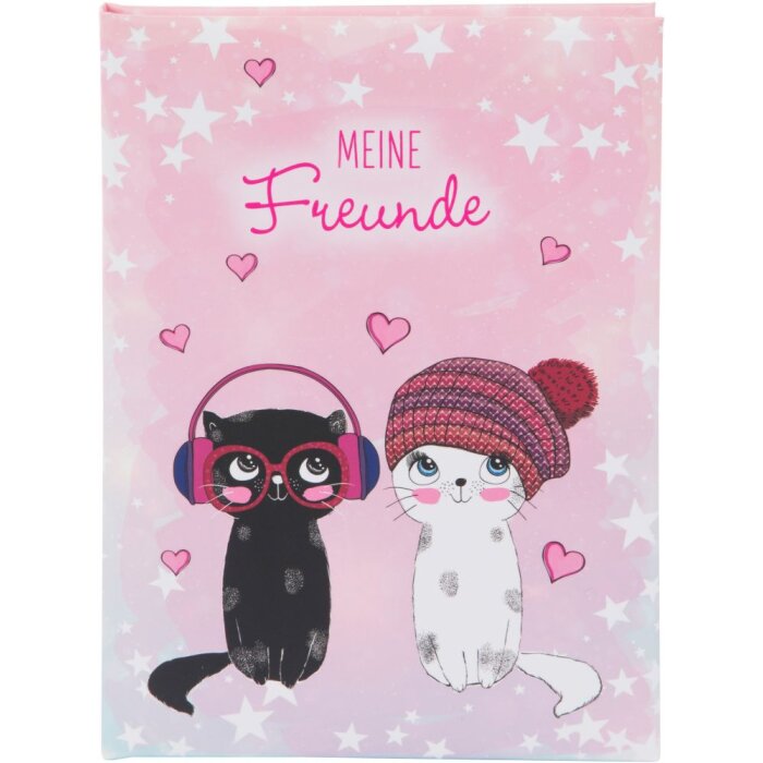 Libro de Oro de Amigos Música para Gatos 15x21 cm 88 páginas