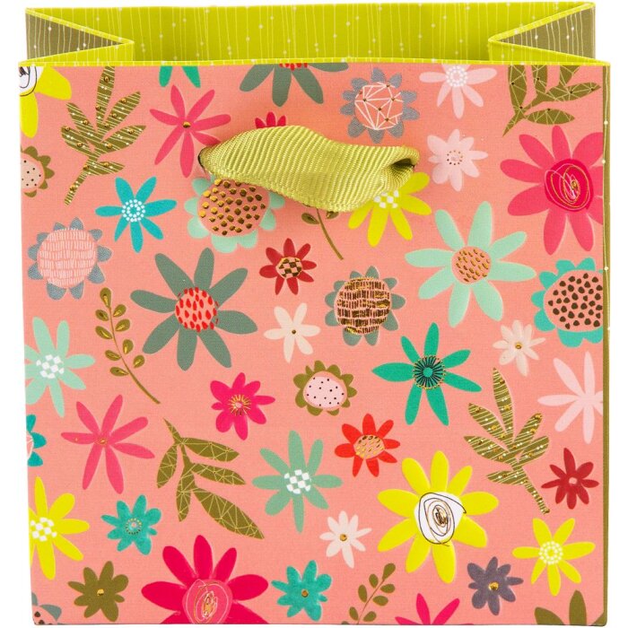 Bolsa de regalo Blooming Tales 10x10 cm