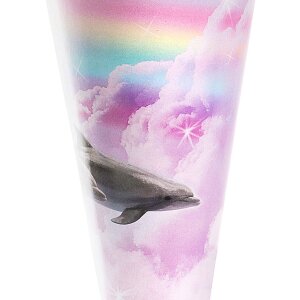 Cono escolar 35 cm Delfines