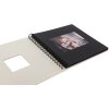 Álbum espiral HNFD Khari luz de vela 24x25 cm 50 páginas negras
