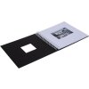 HNFD Álbum espiral Khari negro mate 24x25 cm 50 páginas blancas