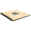 HNFD Álbum espiral Khari melón acanalado 33x33 cm 50 páginas negras