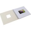 HNFD Álbum espiral Khari marfil acanalado 33x33 cm 50 páginas blancas