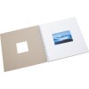 HNFD Álbum espiral Khari acanalado topo 33x33 cm 50 páginas blancas