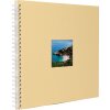 HNFD Álbum espiral Khari melón acanalado 33x33 cm 50 páginas blancas