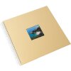 HNFD Álbum espiral Khari melón acanalado 33x33 cm 50 páginas blancas