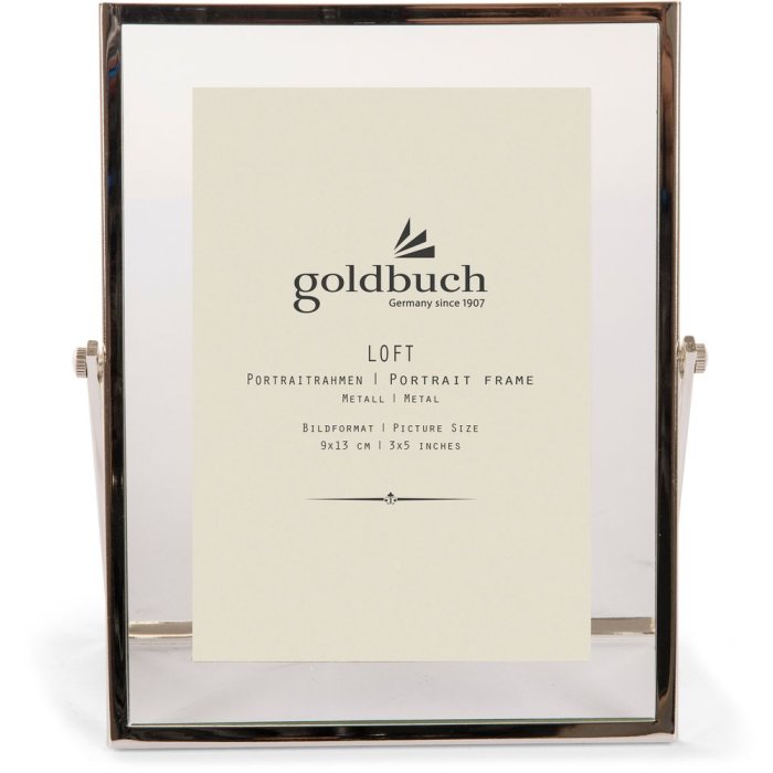 Goldbuch Marco de fotos Loft 5x8 cm a 15x20 cm plata