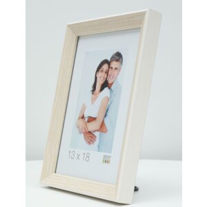 S46CH1 Marco de color natural con borde blanco