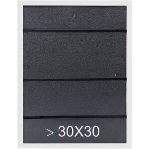 S46CH1 Marco de color natural con borde blanco