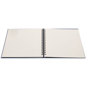 Álbum espiral Panodia Manilla azul 23x27 cm 60 páginas blancas