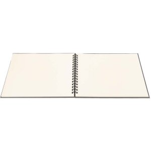 Panodia Álbum espiral Manille 23x34 cm gris 60 páginas blancas