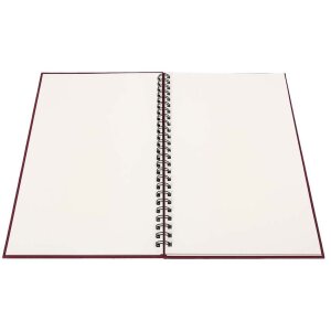Álbum espiral Manille 34x25 cm rojo