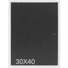Marco S46GD2 en negro combinado con color plata