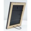 S46KF2 Marco de madera en negro con ribete perlado