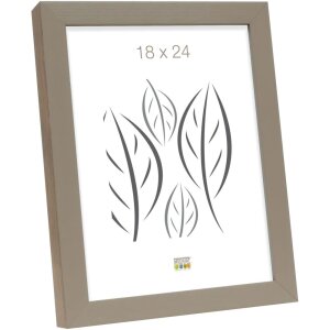 S46PH3 Marco de madera de color beige con borde de color...