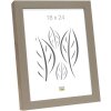 S46PH3 Marco de madera de color beige con borde de color madera