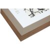 S46PH3 Marco de madera de color beige con borde de color madera
